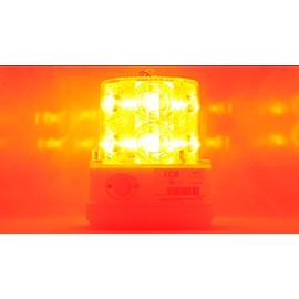 P24LM2 RED 24 LED PORTABLE SAFETY LIGHT 50 LBS PULL MAGNET PERSONAL HAZARD EMERGENCY WARNING LIGHT