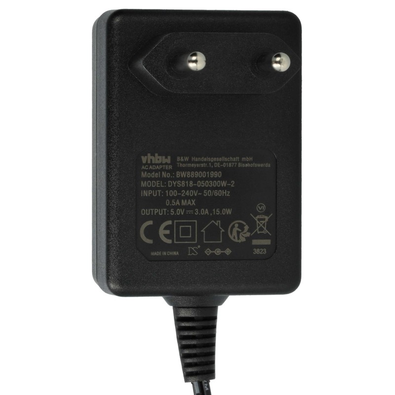 vhbw Power Supply Compatible with Poly VVX 350, VVX 450,