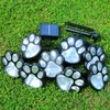 Solar String Lights Outdoor 8 LEDs, Paw Print Lights, Waterproof,