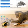 snoslme Interactive Cat Toy Ball with Remote Control, Automatic Moving