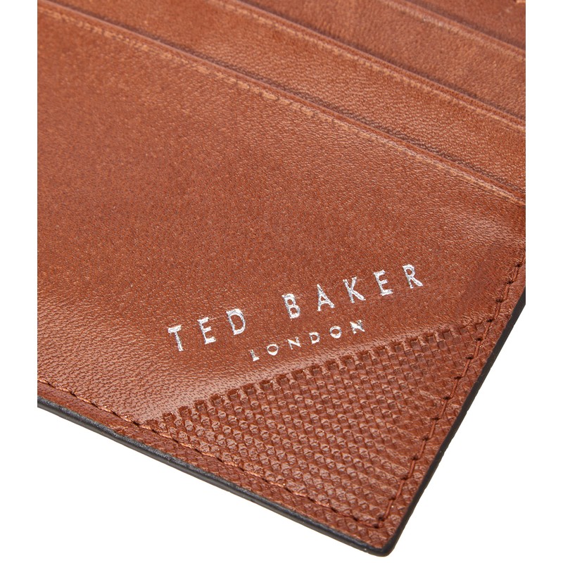 Ted Baker Men's Leather Rifle Travel Accessory-Envelope Card Holder, lightweight,