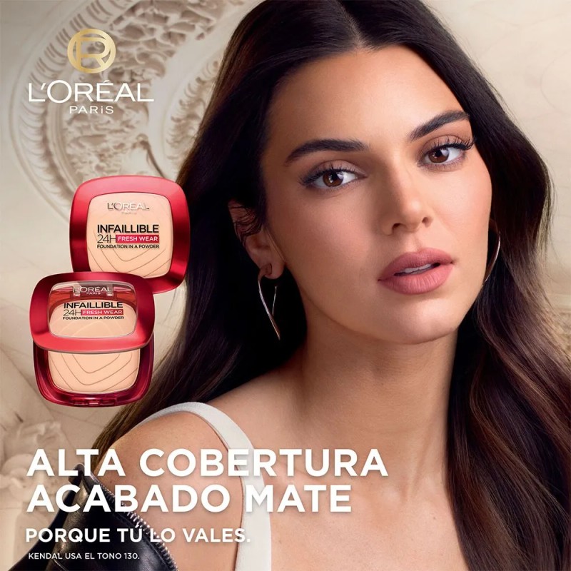Base En Polvo L´oréal Paris Compacto Infallible Freshwear 9g