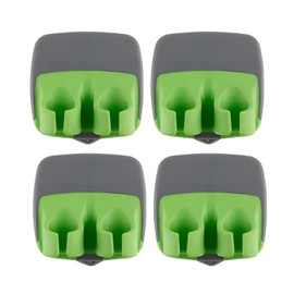 EZONEDEAL Fruit Peeler Ultra Sharp Double Finger Peeler Cutter Fruit and Vegetable Peeler Slicer Cucumber Potato Peeler Tomato Kitchen Tools Creative Gadgets - Palm Peeler (Green (4PCS))