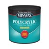 Minwax 211114444 Polycrylic Protective Wood Finish, Clear Ultra Flat, ½