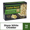Cracker Barrel Sharp White Cheddar Macaroni and Cheese Dinner (14