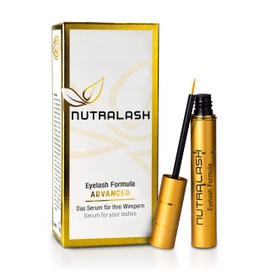 Nutralash Eyelash Formula Advanced - Eyelash Serum for Long Eyelashes in Just 4-6 Weeks I Lash Serum I Eyelash Serum Growth I Serum for Eyelash Growth / Eyelash Extension I Made in Germany I 3 ml