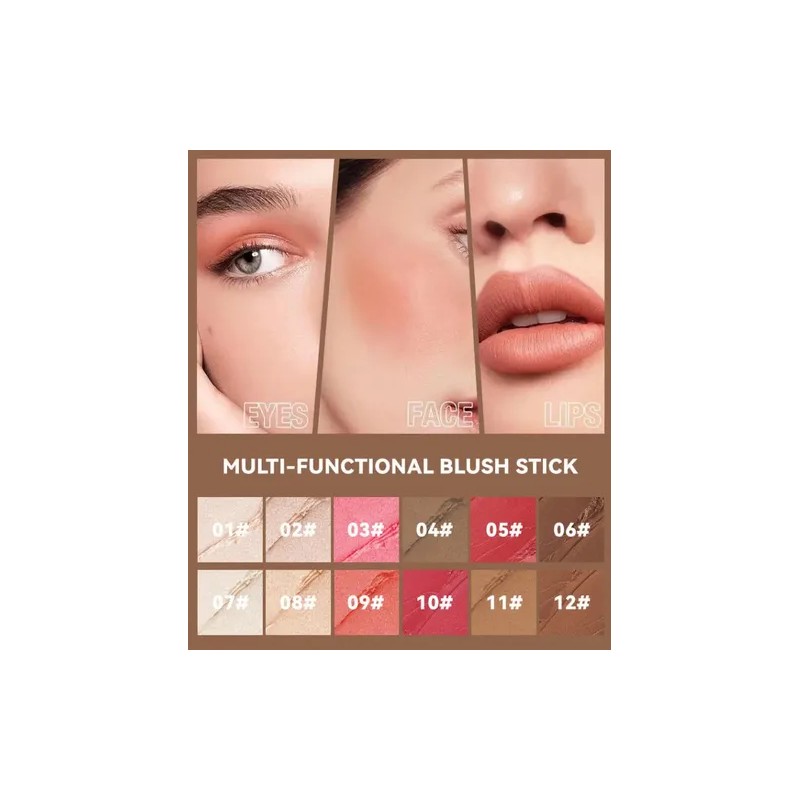 Set De 3 Espátula Lasting Contouring Stick Contorno Blush