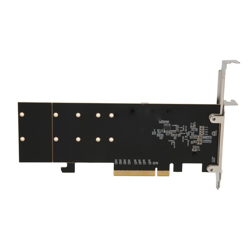 Dual M.2 PCIe NVMe Adapter with PCIe Bifurcation Function SSD