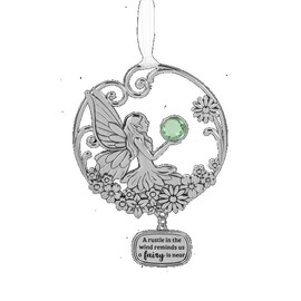 Ganz A Rustle in The Wind Reminds Us a Fairy is Near Ornament, Multicolor, 3-inches Width, Zinc, Home Decor Accessories, ER76717