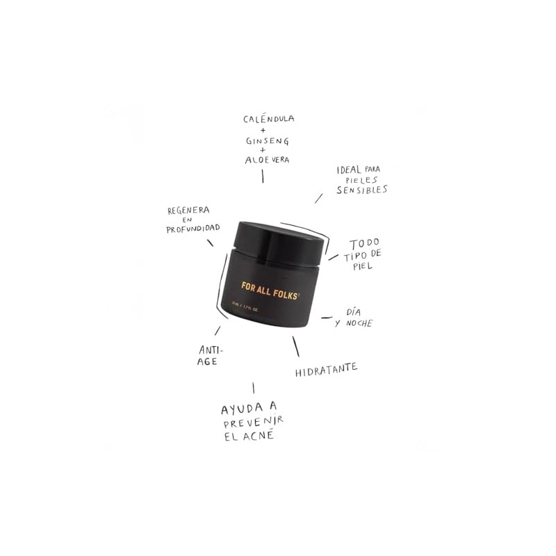 Kit Facial para Acné con Crema Hidratante, Jabón para Cara