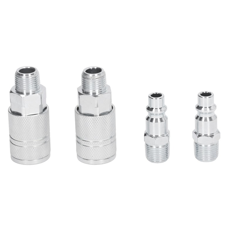 Air Hose Fittings 2 External Connection 2 External Plug 3/8