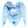 Glamexx24 Women's Scarf Love Heart Triangle Scarf Cotton Triangle Scarf