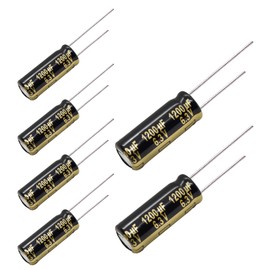 Replacement for 6 pcs Panasonic FM Series Capacitors 6.3V 1200uf Low Impedance
