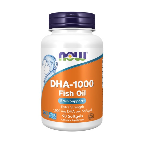 NOW Foods NOW Foods Supplements, DHA 1,000 Brain Support, Extra