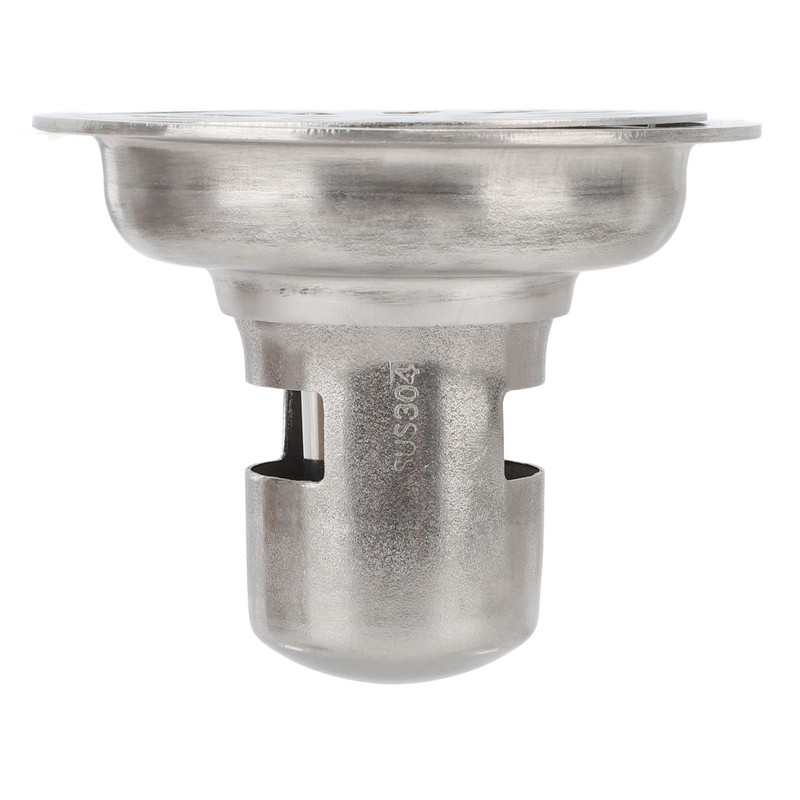 Floor Drain 3.5 Inch Stainless Steel Odor Resistant Deep Water
