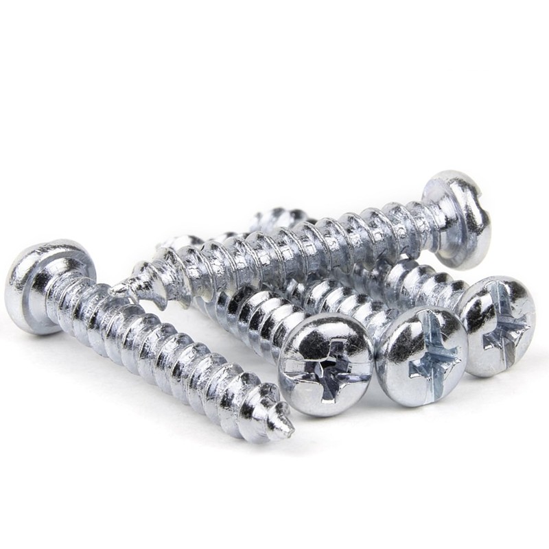 500pcs M2 M3 M4 304 Stainless Steel Pan Flat Head