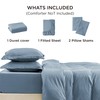 Bedsure Bedsure Duvet Cover King Size with Fitted Sheet -