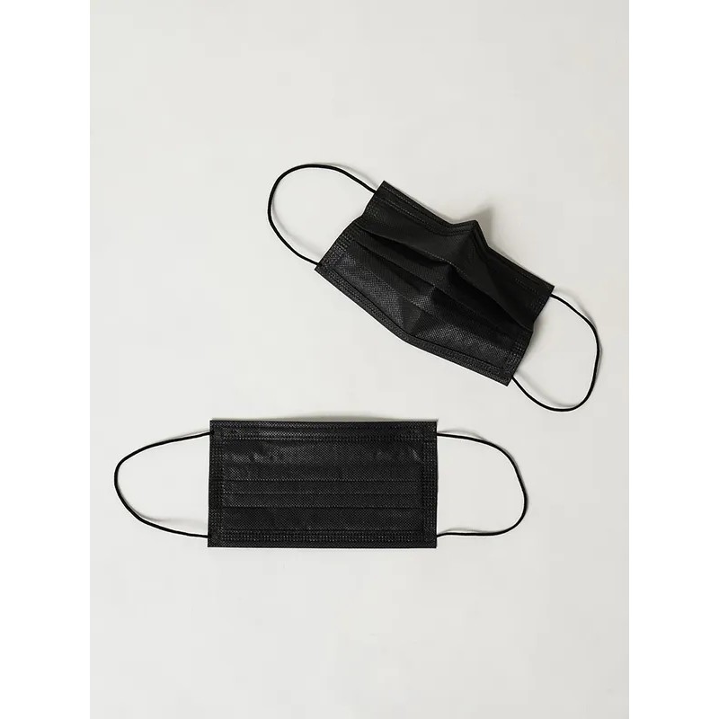 DAISO K Disposable Filter Black Mask Large 30 Pack