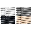 White Colour - PVC Plain window Venetian Blinds - 25mm