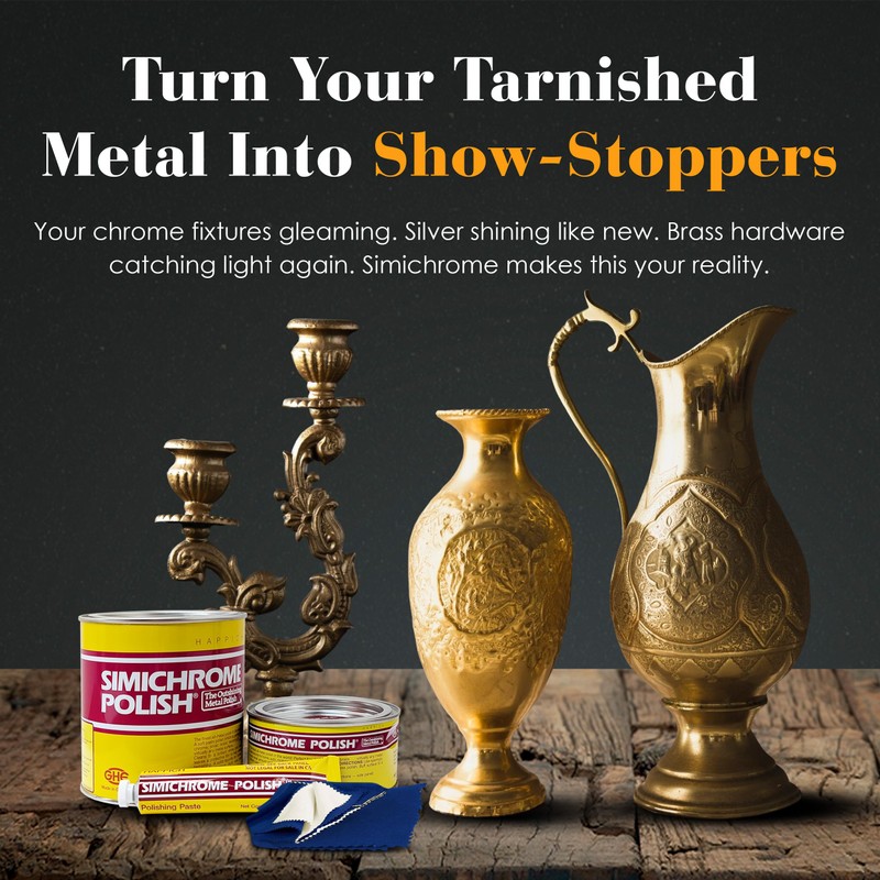 Rosenthal Collection – Simichrome Metal Polish Compound 250g with Cloth