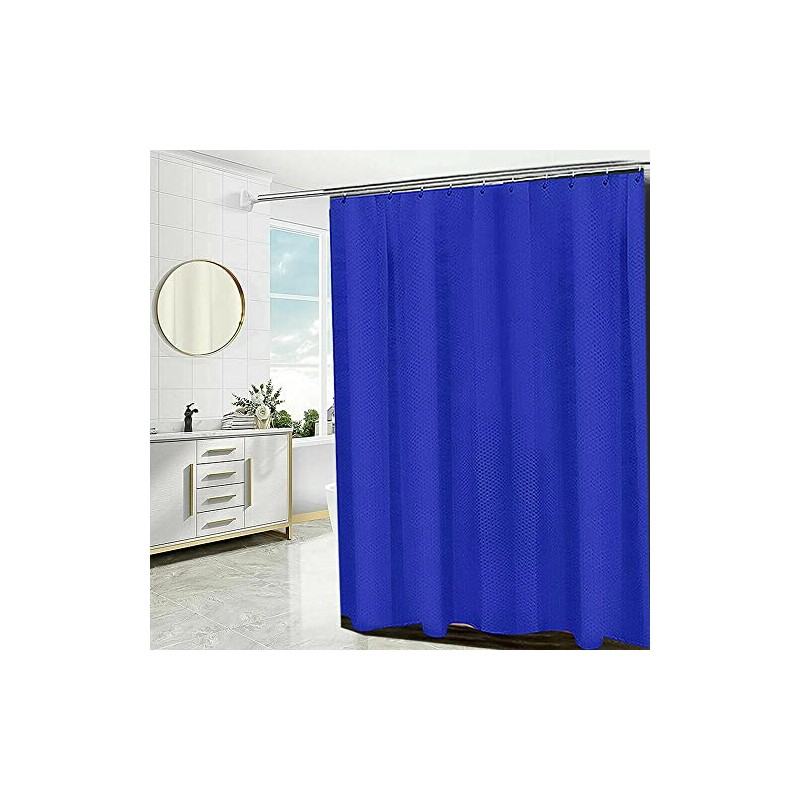 Householdfurnishing Super Quality Waterproof Polyester bathroom Shower Curtains with hook