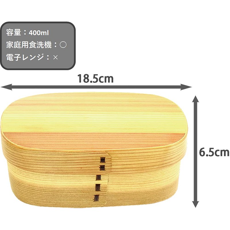 Lunchbox, Bento Box, Colored, Bent Woodware, Yamanaka Coating