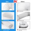 Portable Air Conditioner Exhaust Hose - 5.9 Inch Diameter, 78