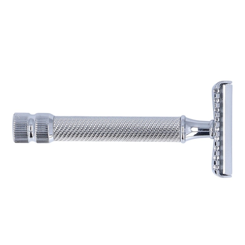 Double Edge Safety Trimmer Washable Zinc Alloy Manual Clipper Handle