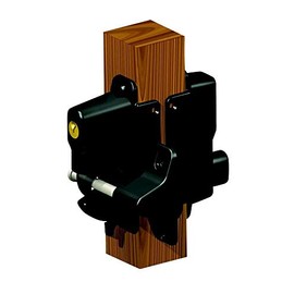 Nationwide Industries Keystone Latch - Nylon Two-Sided, Key Lockable - Black - KLADV-P2-BK