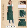 Nanxson Pottery Apron Split Leg Apron for Men & Women,
