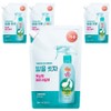 On the Body Cotton Foot Wash Your Feet Foot Shampoo Grapefruit Mint Flavor Refill, 1 piece, 4 pieces, 500ml / 온더바디 코튼풋 발을씻자 풋샴푸 자몽민트향 리필, 1개입, 4개, 500ml