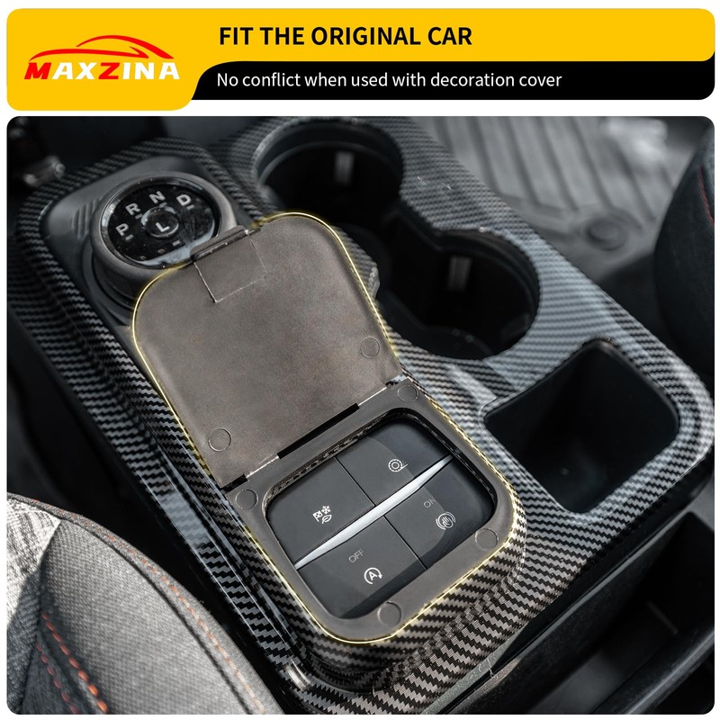 Maxzina Center Console Button Cover Compatible with 2022-2025 Ford Maverick