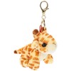 Toyvian Giraffe Keychains Plush Animals Keyring Stuffed Pet Animals Keychain