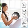 OMCGG 9 Inch Soft Pilates Ball, Small Exercise Ball with