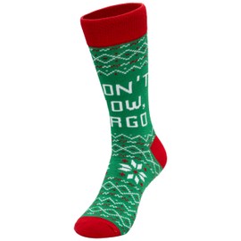 Costume Agent Todd and Margo Christmas Vacation Movie Funny Quote Adult Unisex Socks (US, Alpha, One Size, Regular, Regular, Green)
