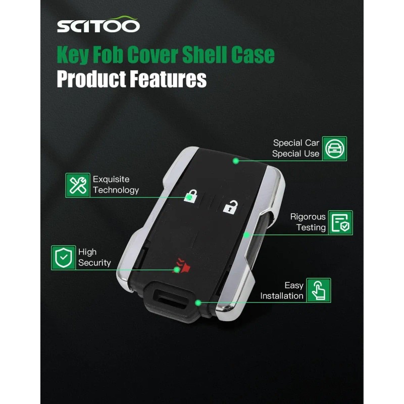 Funda Para Llavero De Repuesto Para Chevy Colorado Silverado