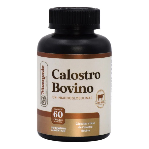 Calostro Bovino 1000 Mg Por Porción Bovine Colostrum Momosie 60
