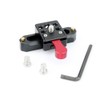 NICEYRIG Nut Clamp + Nut Rail 2 in 1 Set
