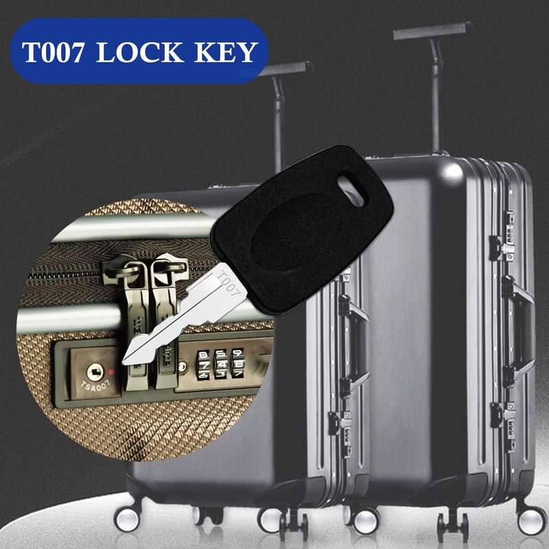 TSA007 TSA002 Master Luggage Keys, Set of 2 Keys with