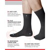 vitsocks Men's Thin 100% COTTON Lightweight Summer Socks (3 PAIRS)