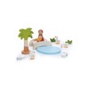 Sevi 83103 Nativity Scene Set Bridge with Pond 11 Pieces