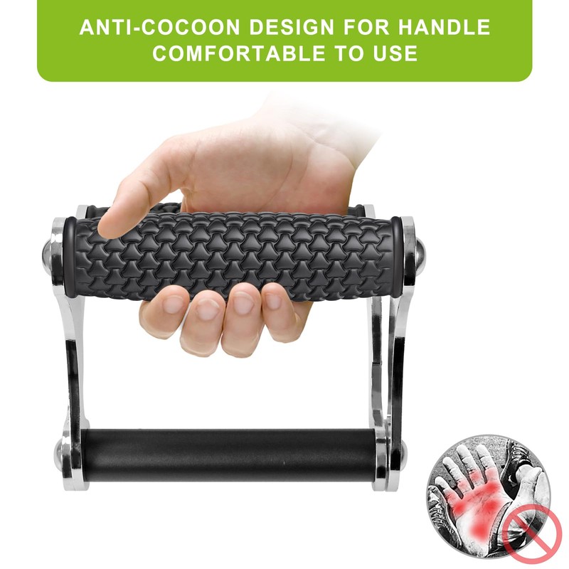 Kipika V Bar Row Landmine Handle Attachment for Barbell Bar,