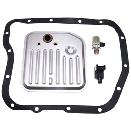 OSKYUO Transmission Governor Pressure Sensor Solenoid Transducer w/Filter Gasket Kit A500 A518 A618 46RE 47RE 48RE Compatible with Dodge Dakota Durango Ram 1500 2500 3500 Jeep Grand Cherokee 4617210