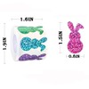 500pcs 1.5 Inch Easter Day Bunny Rabbit Stickers 8 Design