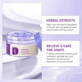 Joint Gel Purple Gel, Crema Púrpura Reparadora De Articulaci
