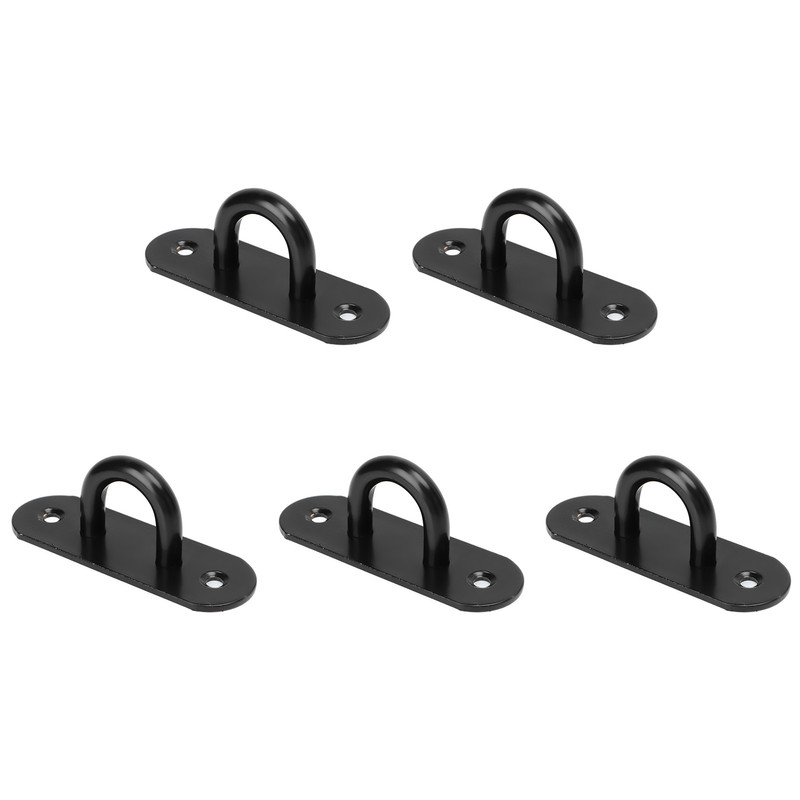 5 PCS Stainless Steel Eye Plate Ceiling Hook Pad Eye