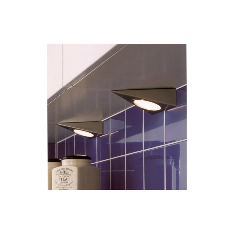 Surface Mounted Triangular Metal Downlight Casing for GX53 Lightbulb