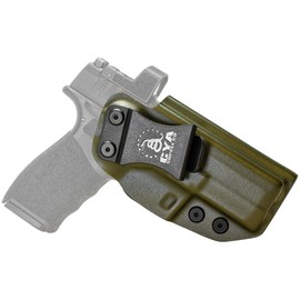 CYA Supply Co. Base Optics Ready (OD Green) Inside Waistband Holster Concealed Carry IWB Veteran Owned Company Fits Springfield Hellcat Pro OSP 3.7"