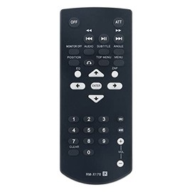RM-X170 Replaced Remote fit for Sony AV Receiver XAV-V10BT XAV-AX100 XAV-AX1000 XAV-AX5000 XAV-AX5500 XAV-AX7000 XAV-AX8000