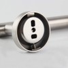 GERZ 9-Inch Small Kitchen Towel Bar Brushed Stainless Steel Cabinet
